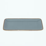 Sicily plate 20X30cm gray