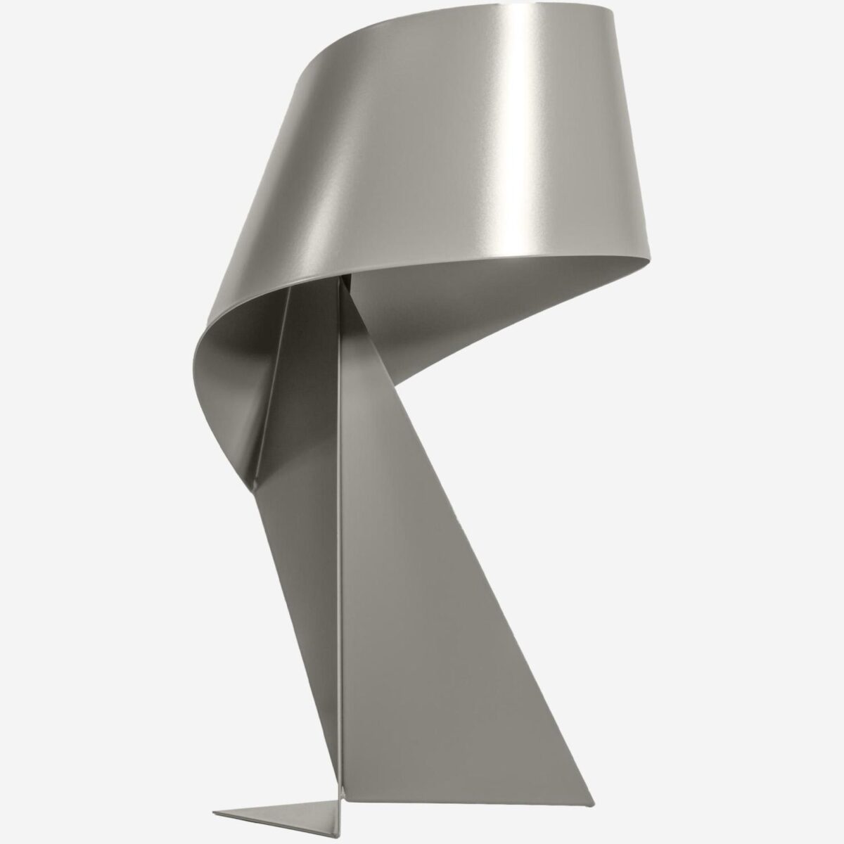 Ribbon Limited Edition - Μεταλλικό επιτραπέζιο φωτιστικό - Mineral Grey - 35 cm - Design by Claire Norcross - Image 3