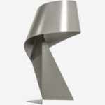 Ribbon Limited Edition - Μεταλλικό επιτραπέζιο φωτιστικό - Mineral Grey - 35 cm - Design by Claire Norcross - Image 3