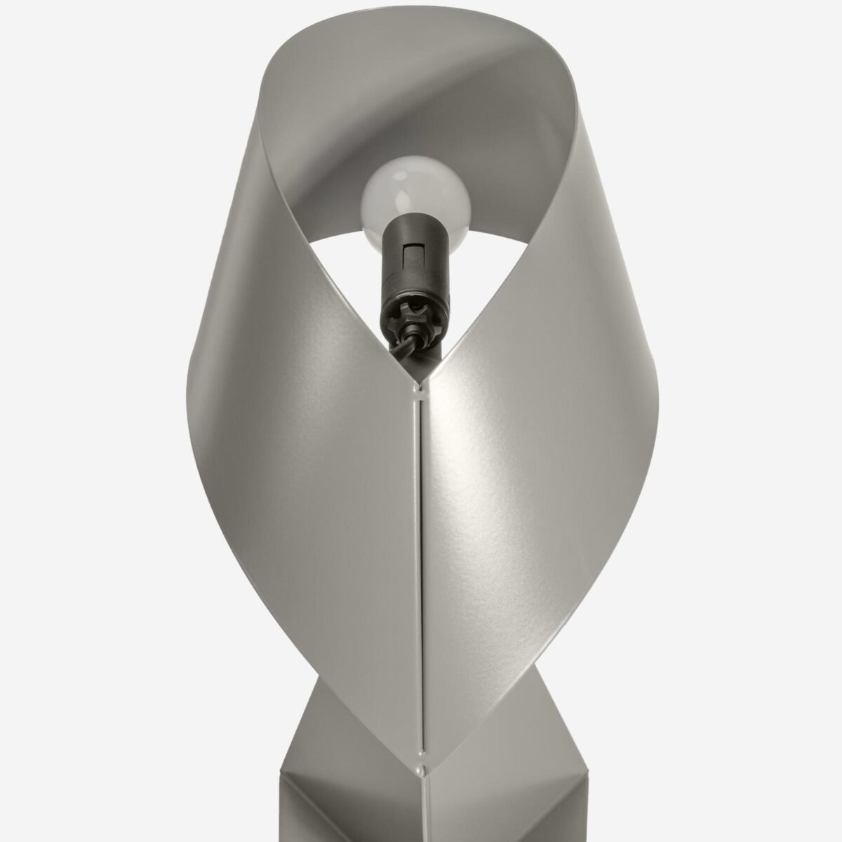 Ribbon Limited Edition - Μεταλλικό επιτραπέζιο φωτιστικό - Mineral Grey - 35 cm - Design by Claire Norcross - Image 4
