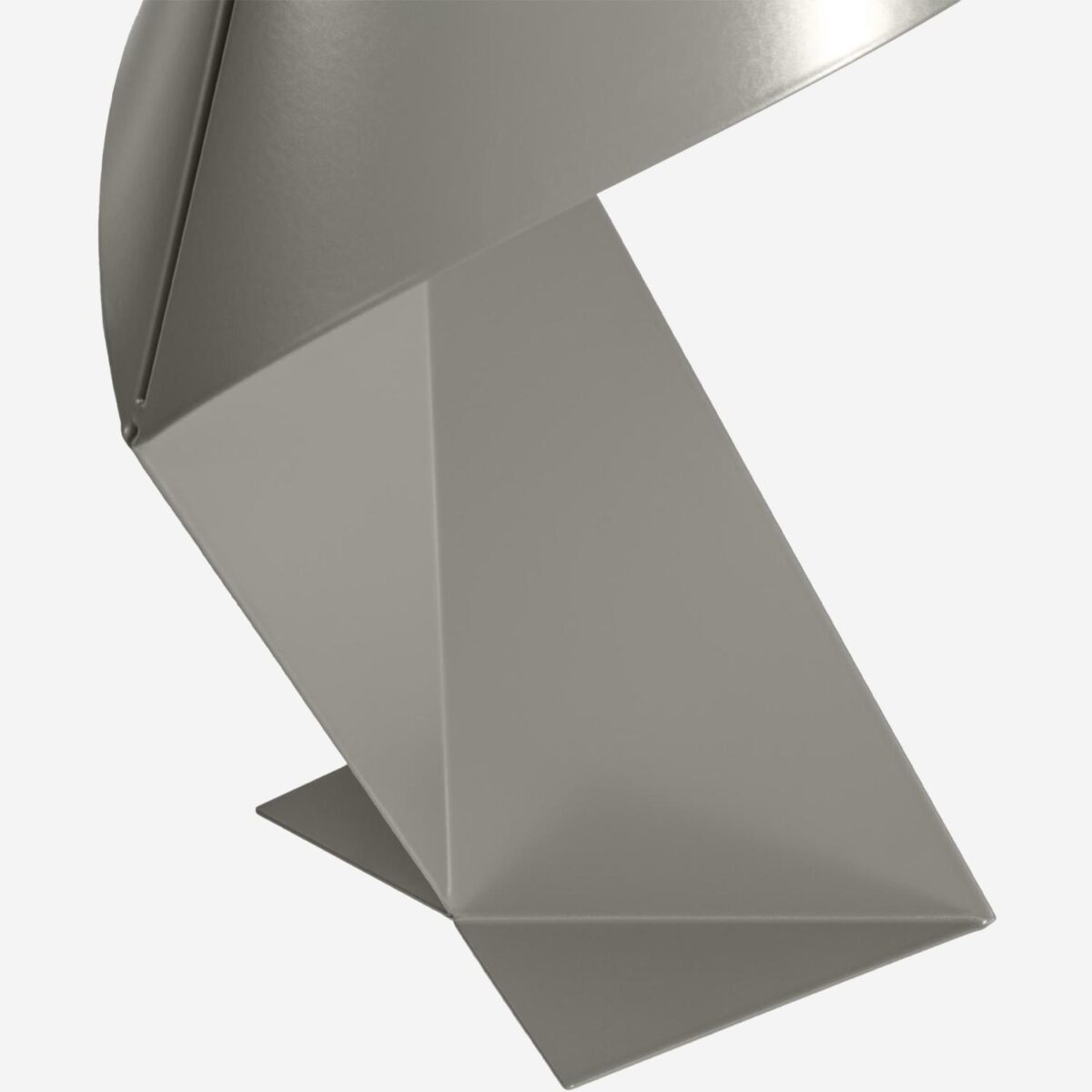 Ribbon Limited Edition - Μεταλλικό επιτραπέζιο φωτιστικό - Mineral Grey - 35 cm - Design by Claire Norcross - Image 6