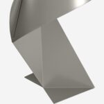 Ribbon Limited Edition - Μεταλλικό επιτραπέζιο φωτιστικό - Mineral Grey - 35 cm - Design by Claire Norcross - Image 6