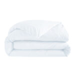 Amance Παπλωματοθήκη βαμβακερή λευκή 260Χ240