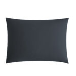 Amance Μαξιλαροθήκη βαμβακερή Noir 50x70