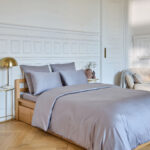 Alexane Duvet cover cotton Gray 240x220 - Image 4