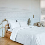 Amance λευκό κατωσέντονο με λάστιχο 140x200 βαμβάκι - Image 2