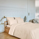 Amance ιβουαρ κατωσέντονο με λάστιχο 160x200 βαμβάκι - Image 2