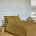 Arielle Mattress pad with Bronze elastic 160x200 cotton - Image 2