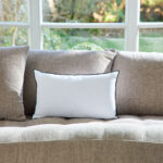 Brunelle λευκό λινό μαξιλάρι 30x50