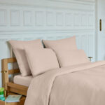 Arielle Κατωσέντονο με λάστιχο Rose poudre 160x20 βαμβάκι - Image 2