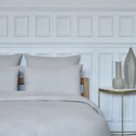 Amance Μαξιλαροθήκη βαμβακερή Gris perle 50x70 - Image 2