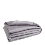 Alexane Duvet cover cotton gray 260x240 - Image 3