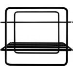 MIKADO metal case for six bottles black - Image 6