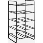 MIKADO μεταλλική κάβα για δέκα μπουκάλια μαύρη - Image 2