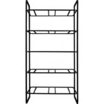 MIKADO μεταλλική κάβα για δέκα μπουκάλια μαύρη - Image 5