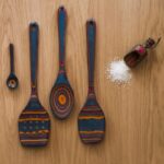 OCOLO Set of six spoons in colorful racka wood - Image 2