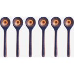 OCOLO Set of six spoons in colorful racka wood - Image 3