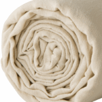 LINEN linen fitted sheet with elastic 160x200cm natural color - Image 3