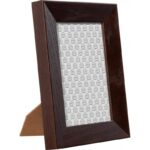 RONA 13x18 κορνίζα δρύινη με στήριγμα, wenge