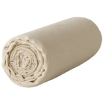 LINEN linen fitted sheet with elastic 160x200cm natural color