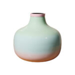 Pastel tie dye vase large - Image 2