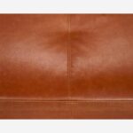 Montino Vintage Leather Two Seater Sofa - Cognac Brown - Image 8