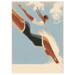 Belmond Blue Πόστερ 50X70