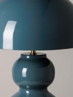 BULB metal table lamp blue - Image 4