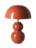 BULB metal table lamp red - Image 2
