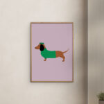 Dachschund Πόστερ 30x40 - Image 2