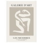 Galerie d'art Les Membres 50X70