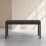 Milord Δρύινο τραπεζι φαγητού - Μαύρο