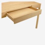 Will Oak desk - Natural 122x57 - Design by Helena Pille - Image 3