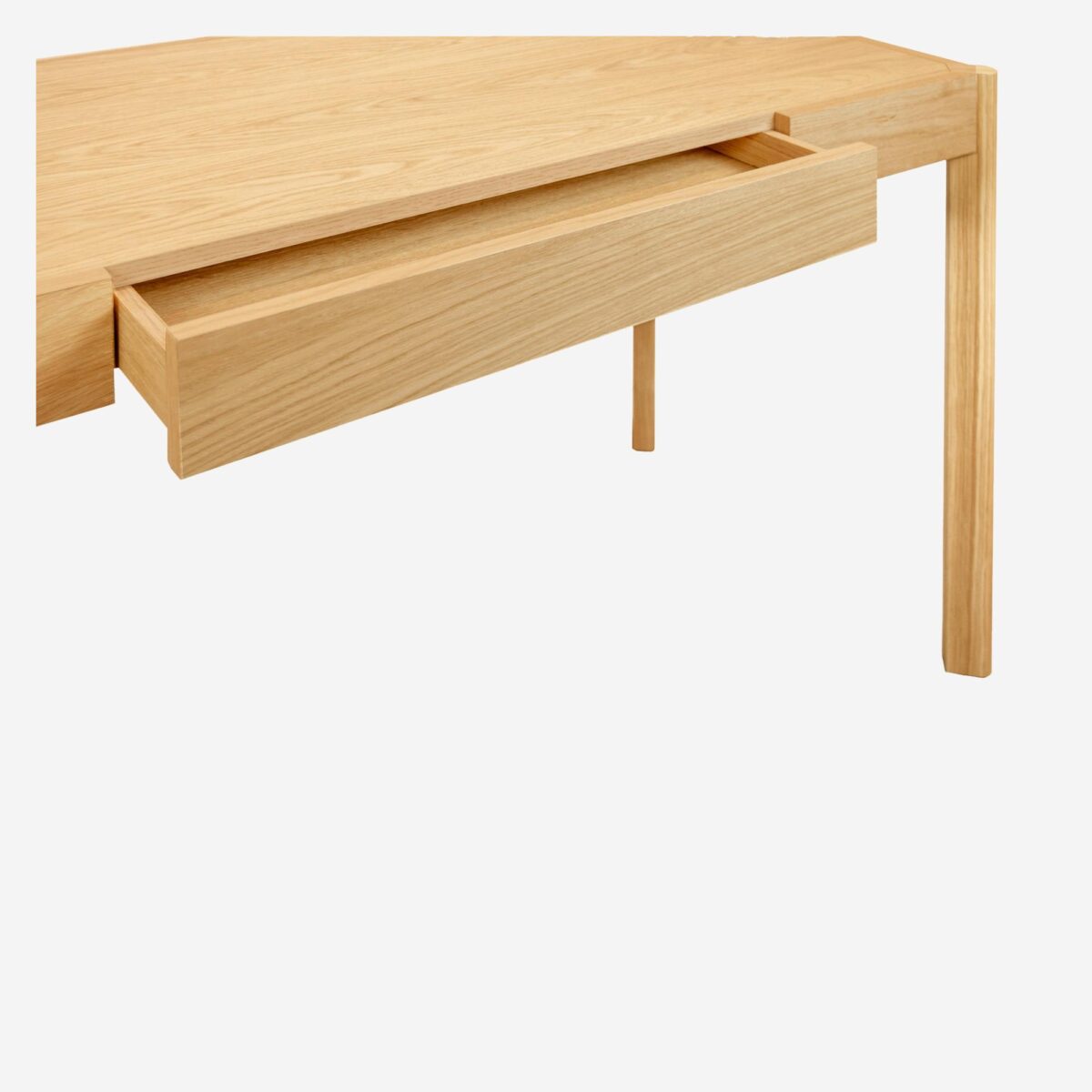 Will Oak desk - Natural 122x57 - Design by Helena Pille - Image 4