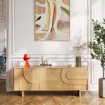 Milord Χαμηλός 3θυρος μπουφές από δρυ - Φυσικό - Image 3