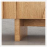 Milord Χαμηλός 3θυρος μπουφές από δρυ - Φυσικό - Image 7