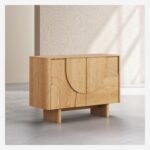 Milord Χαμηλός 2θυρος μπουφές από δρυ - Φυσικό - Image 3