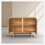 Milord Χαμηλός 2θυρος μπουφές από δρυ - Φυσικό - Image 4