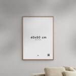 Oak Κορνίζα φυσικό δρυς 40x50 - Image 2