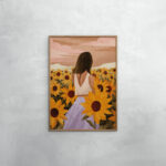 Sunflower Evenings Πόστερ Α5 - Image 2