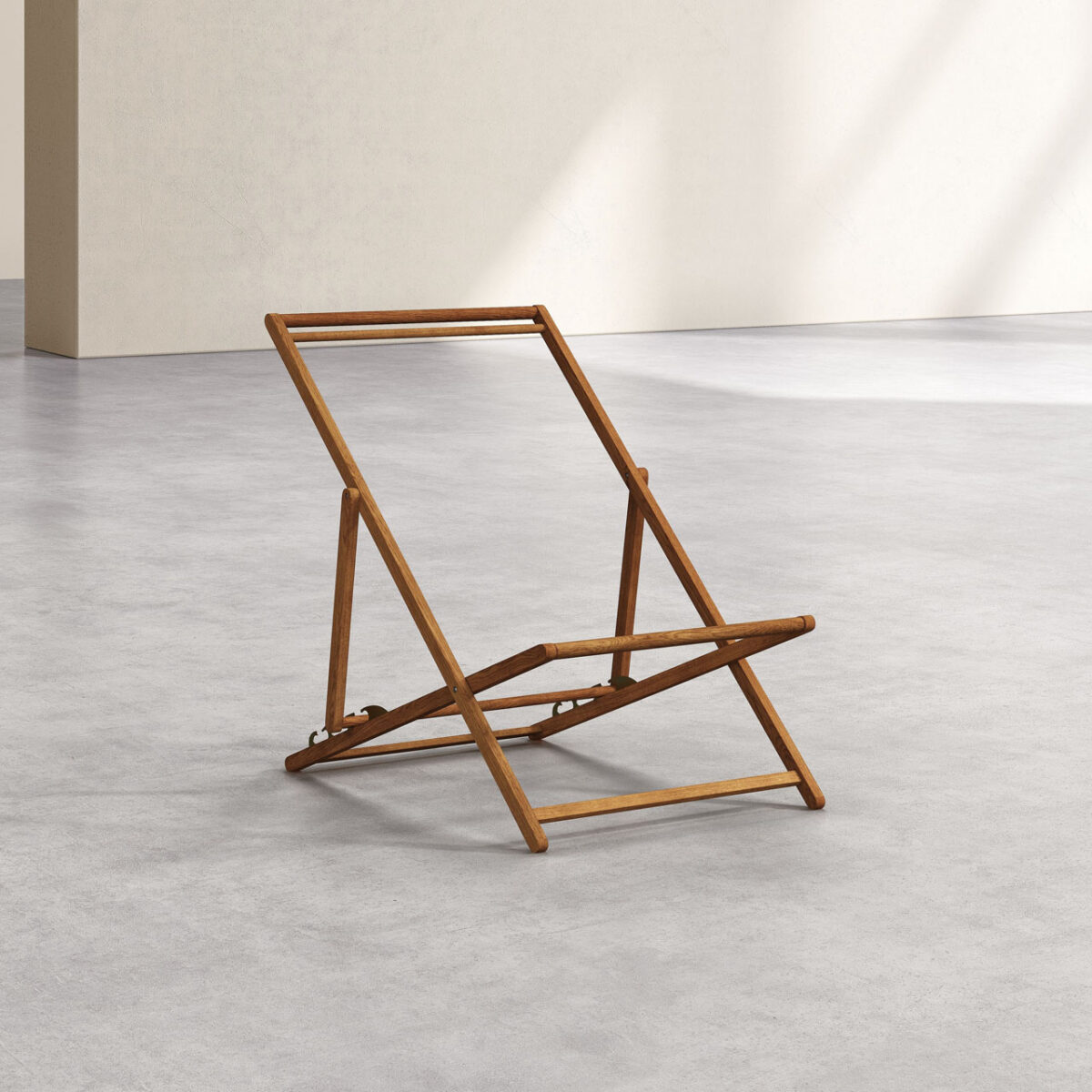 MAUI Σκελετός ξαπλώστρας από δρυ (το ύφασμα πωλείται ξεχωριστά) - Φυσικό - Image 3