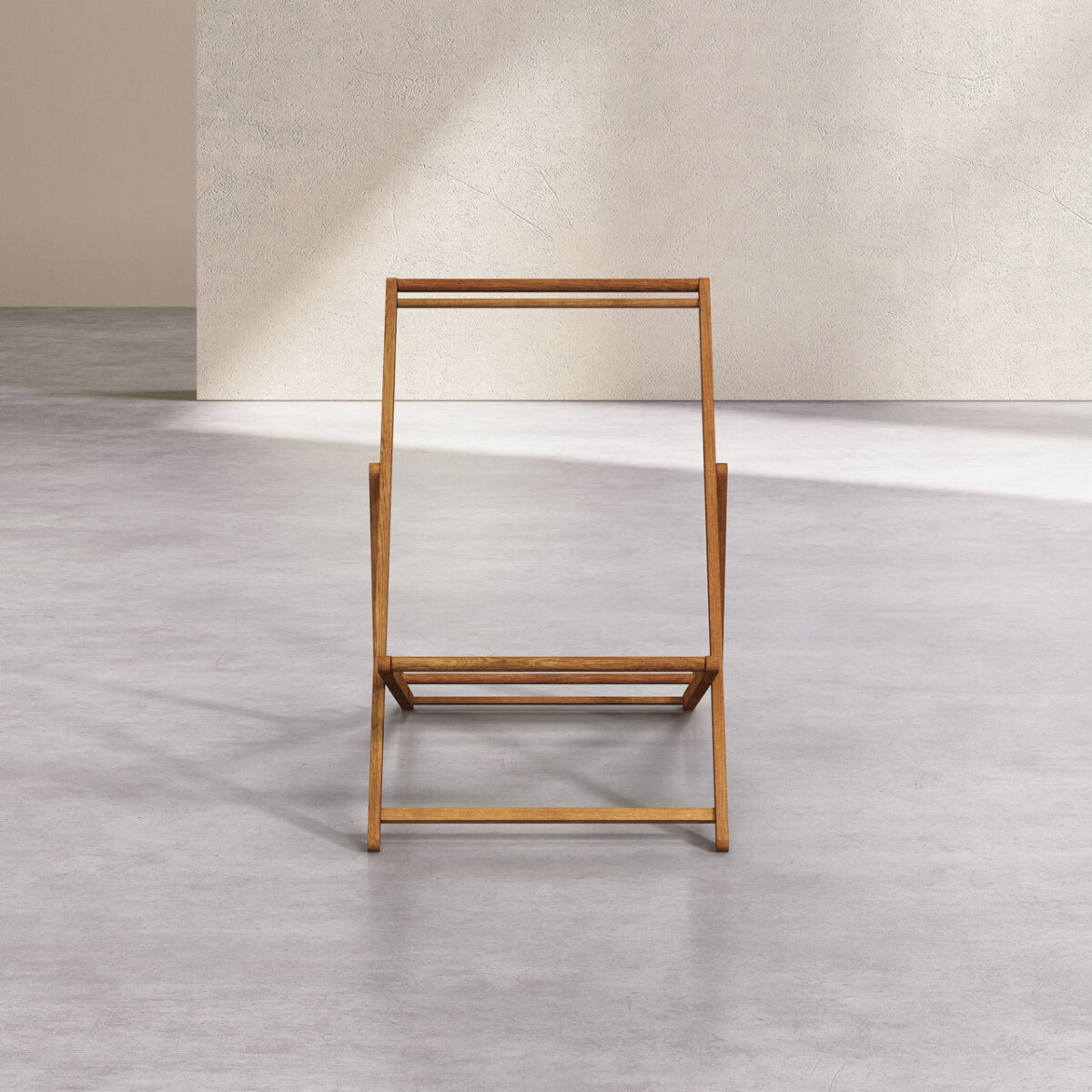 MAUI Σκελετός ξαπλώστρας από δρυ (το ύφασμα πωλείται ξεχωριστά) - Φυσικό - Image 5