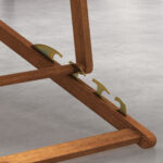 MAUI Oak lounger frame with armrests (fabric sold separately) - Natural - Image 4