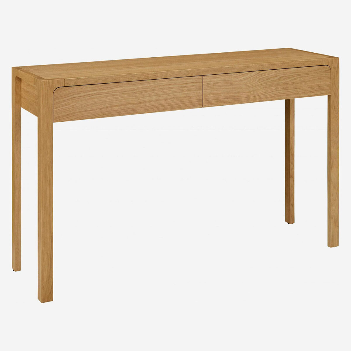 IVOINE Console with 2 drawers made of oak - Natural - Design: Helena Pille - Image 5