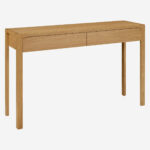 IVOINE Console with 2 drawers made of oak - Natural - Design: Helena Pille - Image 5
