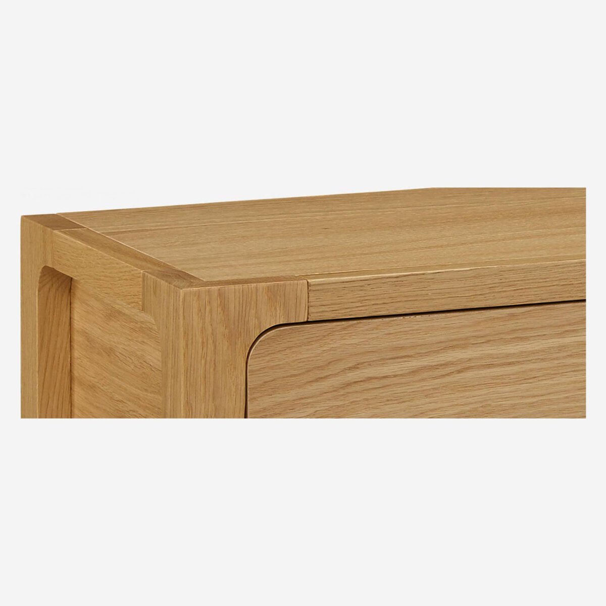 IVOINE Console with 2 drawers made of oak - Natural - Design: Helena Pille - Image 6