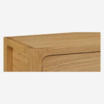 IVOINE Console with 2 drawers made of oak - Natural - Design: Helena Pille - Image 6