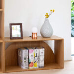 UVY Αρθρωτό ράφι με ημικυκλικό πάτο - 1 θήκη - Σχεδιασμός: Marie Matsuura - Image 2