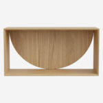 UVY Αρθρωτό ράφι με ημικυκλικό πάτο - 1 θήκη - Σχεδιασμός: Marie Matsuura