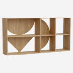 UVY Αρθρωτό ράφι με ημικυκλικό πάτο - 4 θήκες - Σχεδιασμός: Marie Matsuura - Image 5